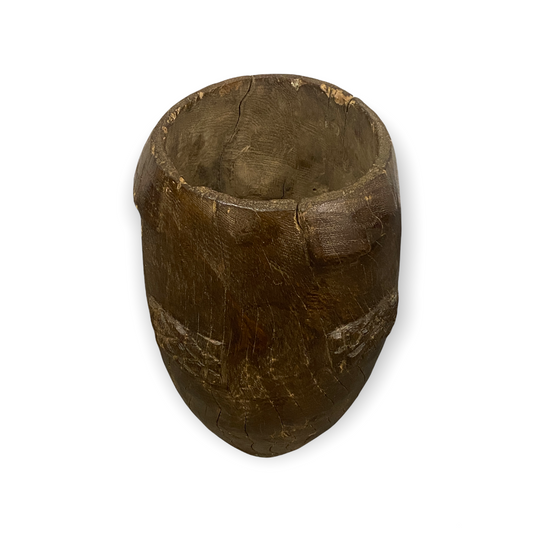 Zulu Milk Jug - hand carved (08)