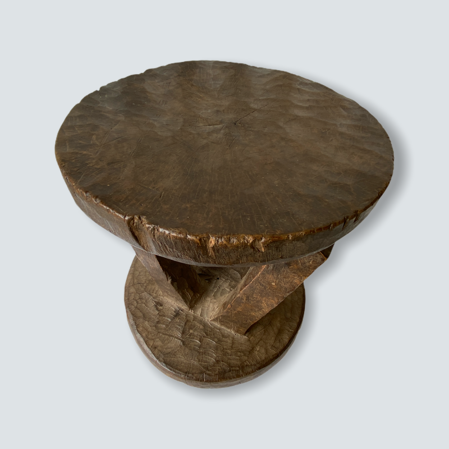 Vintage Tonga Stool - Zimbabwe XL (02)