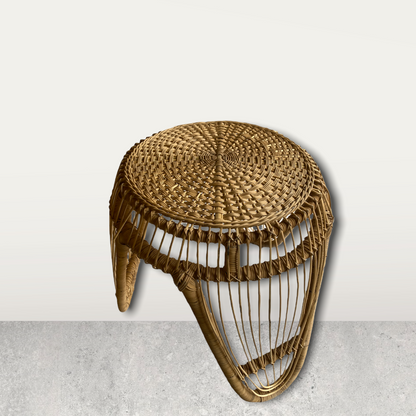Malawi Side Table Cane - Natural - L