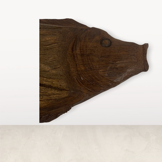 Driftwood Hand Carved Fish - (M1.3)