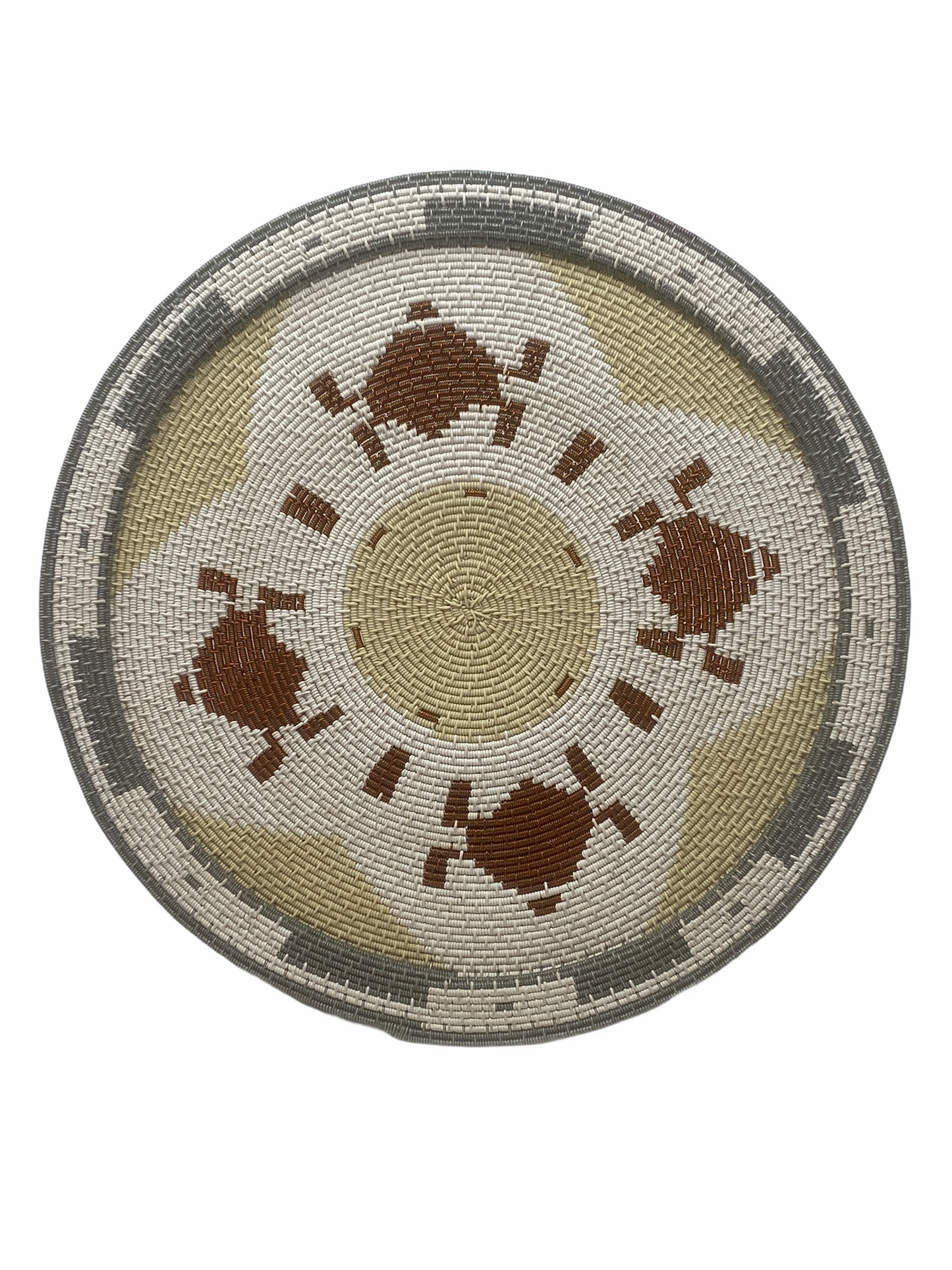 Zulu Telephone Wire Plates 32cm