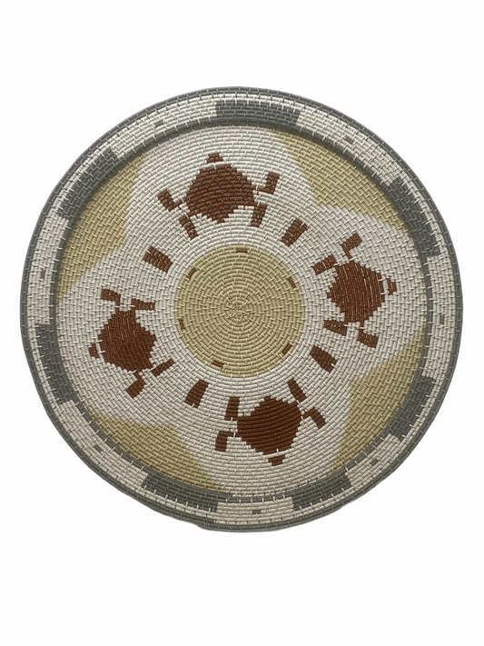 Zulu Telephone Wire Plates 32cm