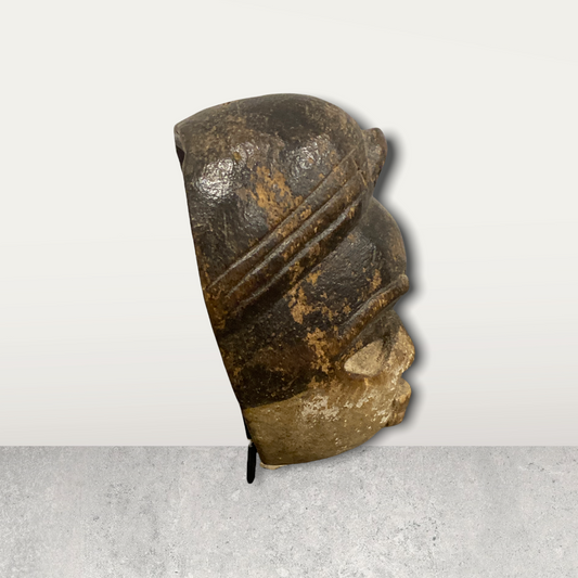 Small African mask on stand