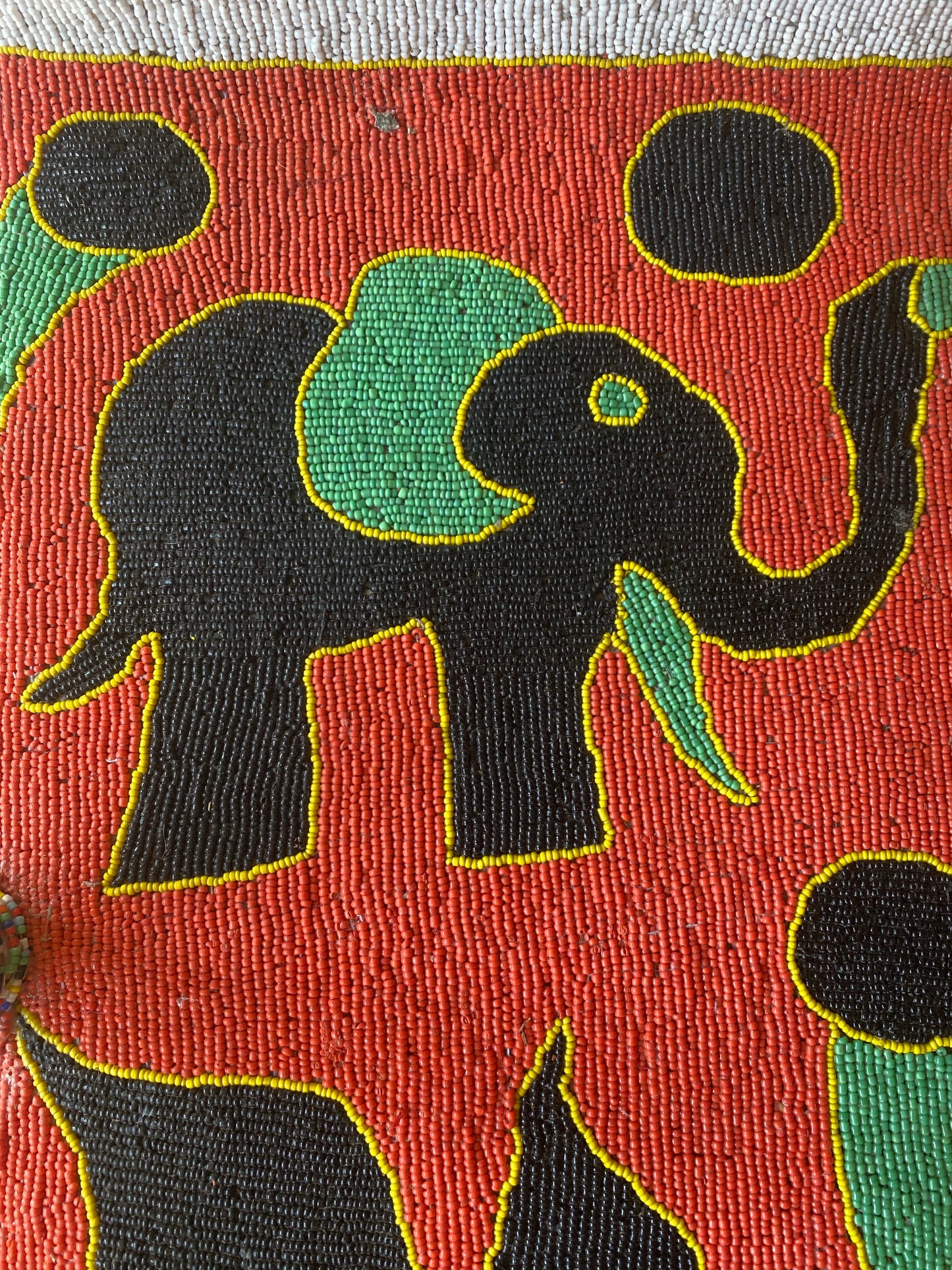 Yoruba Royal Beaded Chair