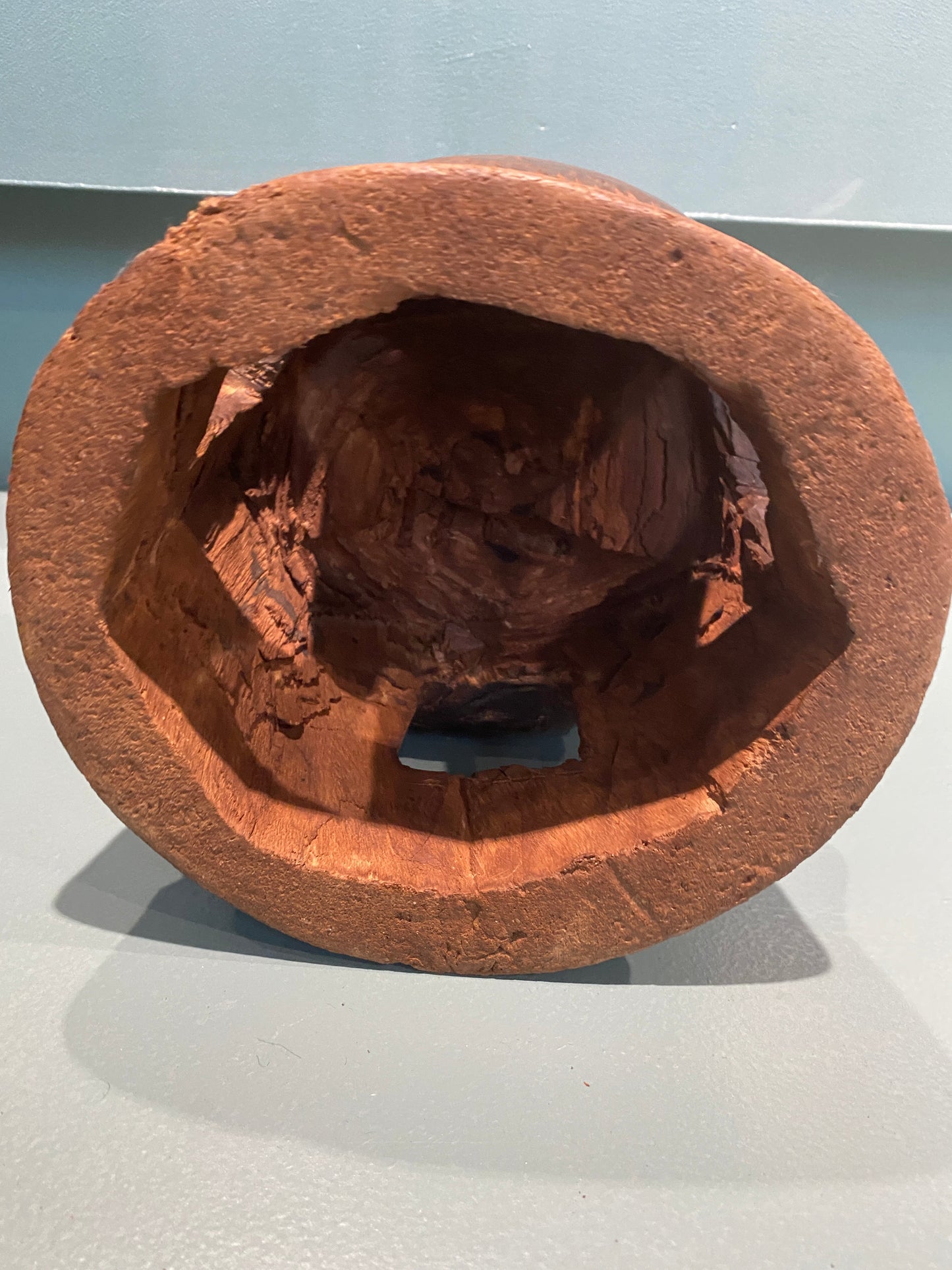 Yoruba hand carved stool - (03)