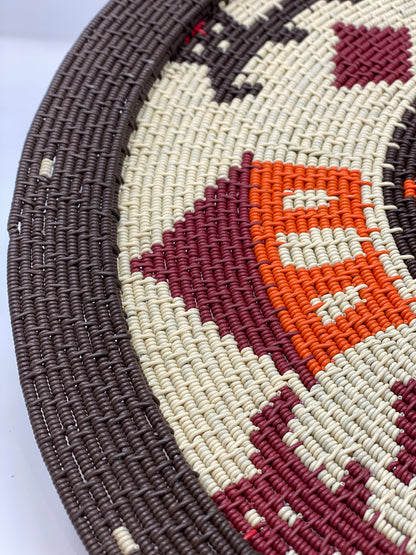 Zulu Telephone Wire Plates 32cm