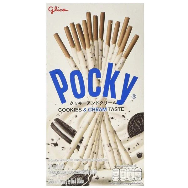 GLICO Pocky Biscuit Sticks Cookies & Cream 49g