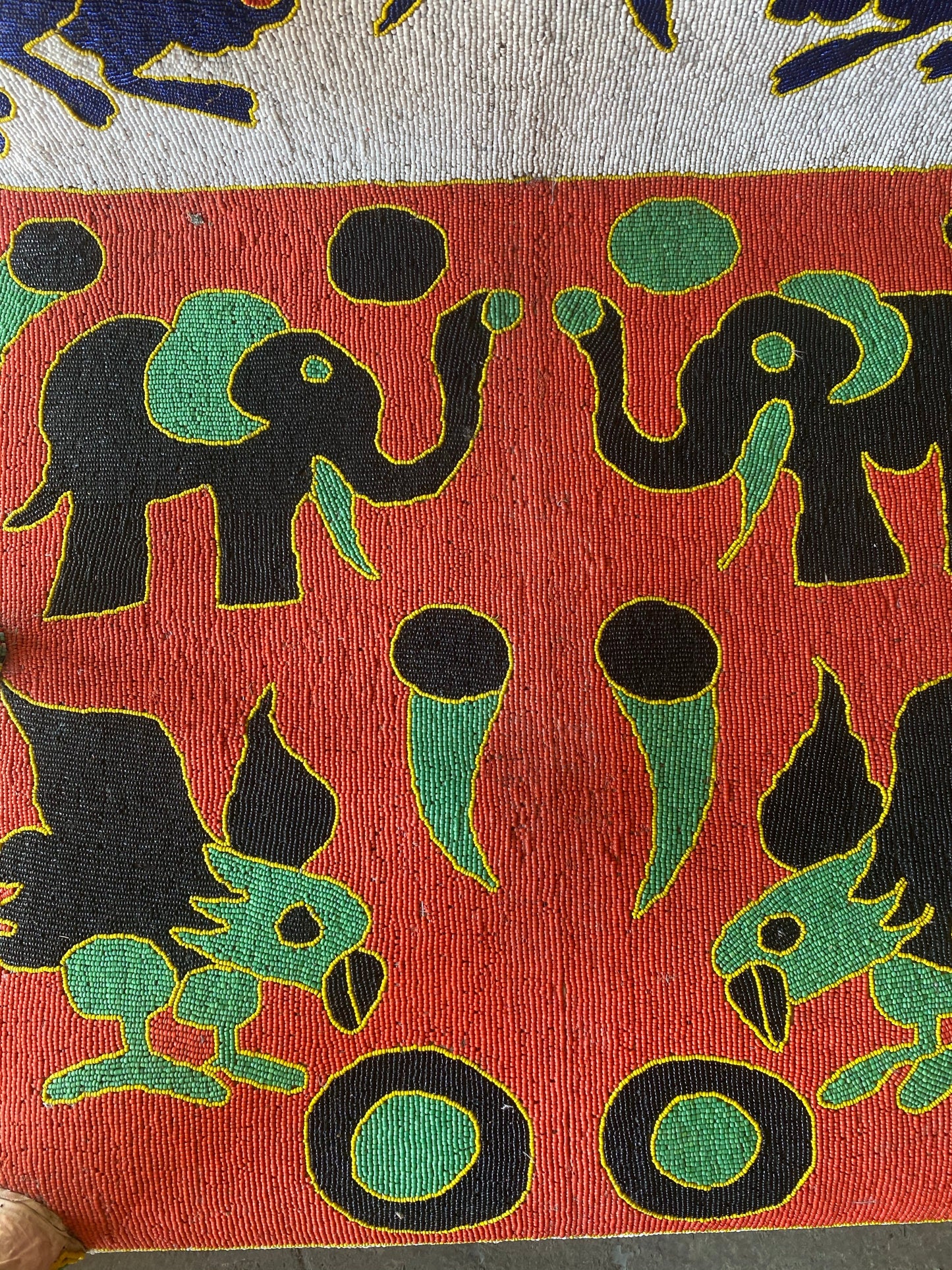 Yoruba Royal Beaded Chair