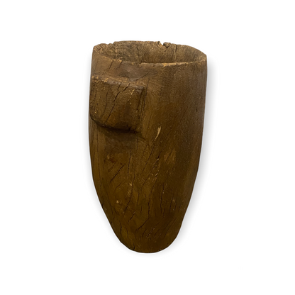 Zulu Milk Jug - hand carved (06)