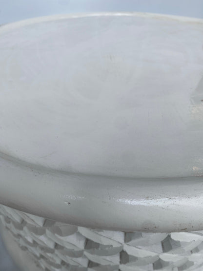 Bamileke Table - 72cm - white