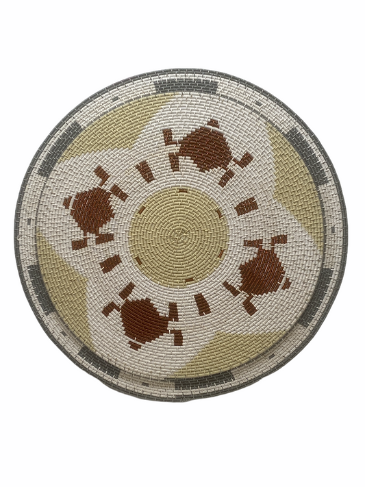 Zulu Telephone Wire Plates 32cm