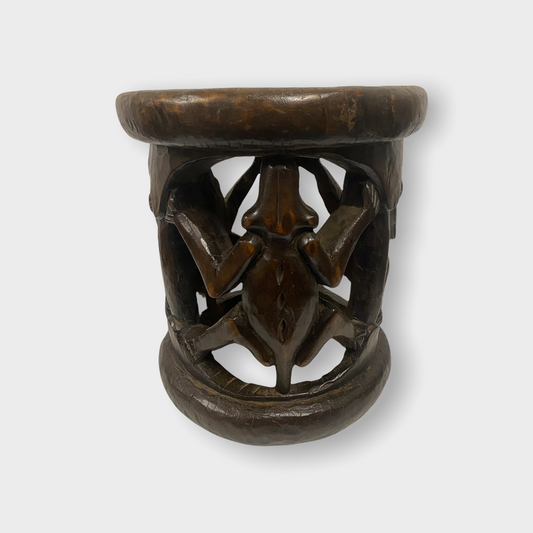 Baule stool - Hand carved - Ivory Coast (85.3)