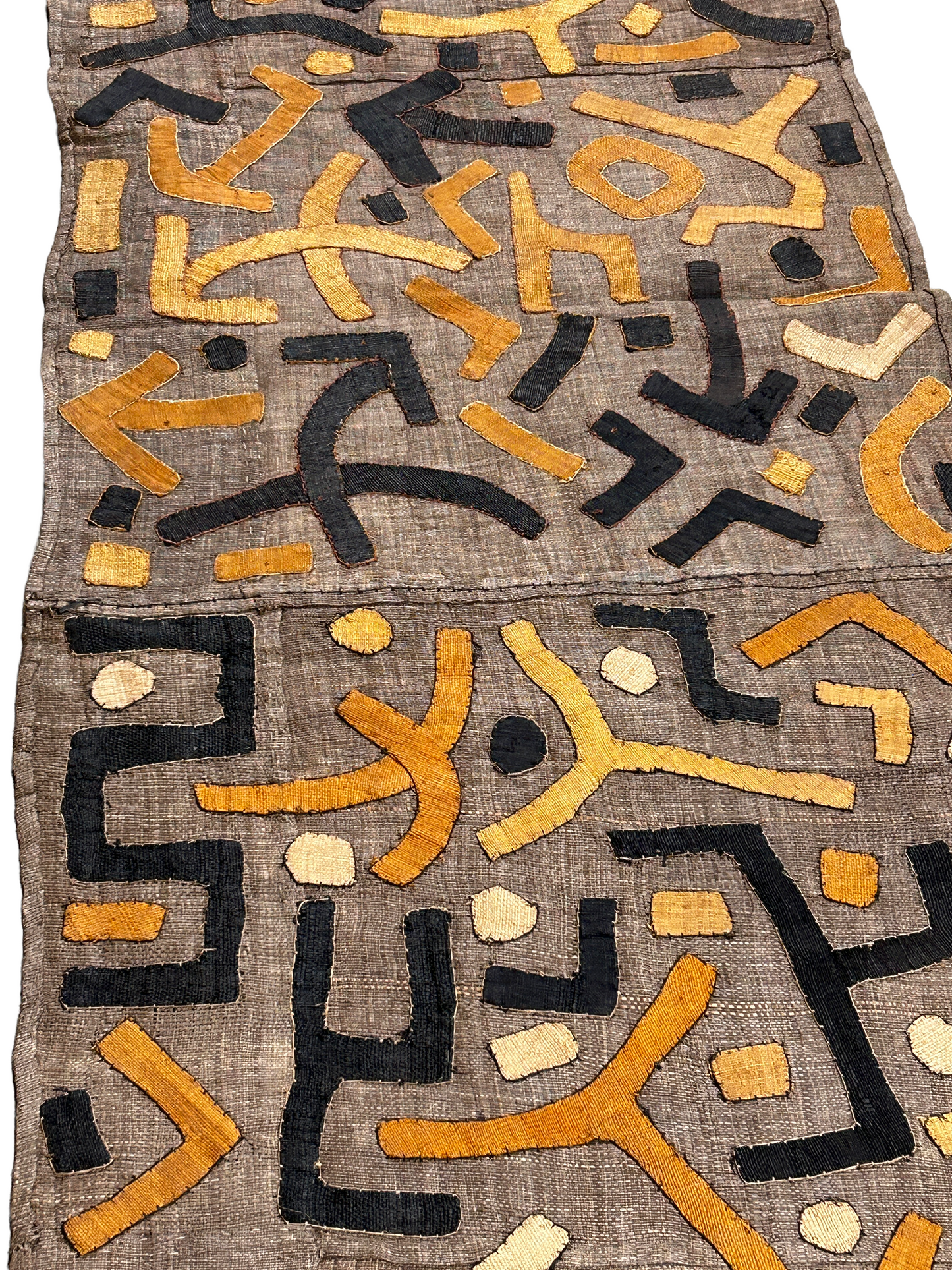 Old Kuba cloth - Democratic Republic of Congo TR86.01