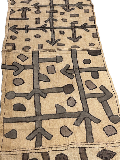 Antique Kuba cloth - Democratic Republic of Congo TR86.2