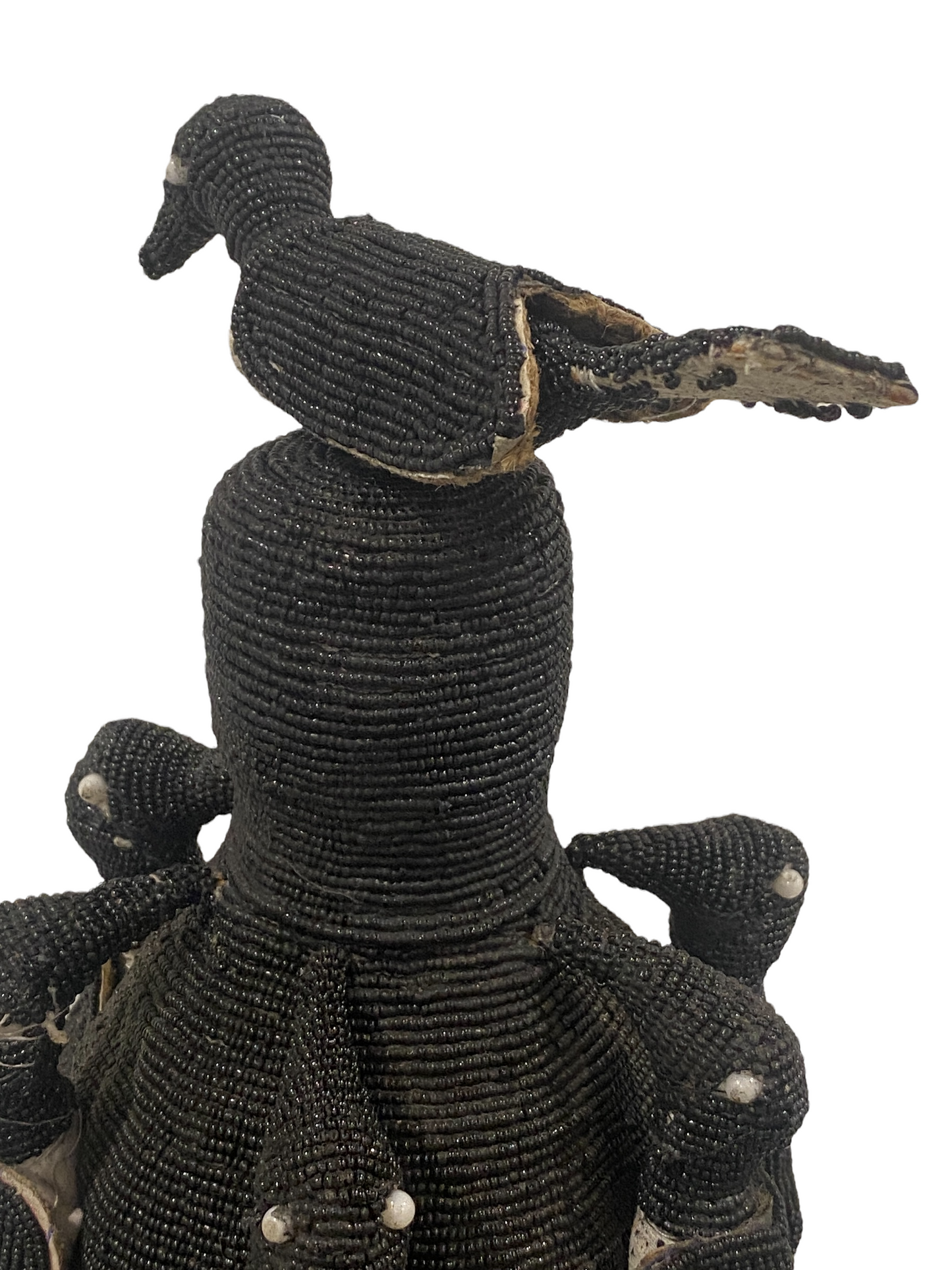 Yoruba Royal Crown - (23.3) Black