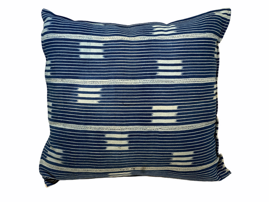 Indigo/Baule Cloth Cushions 50x50cm