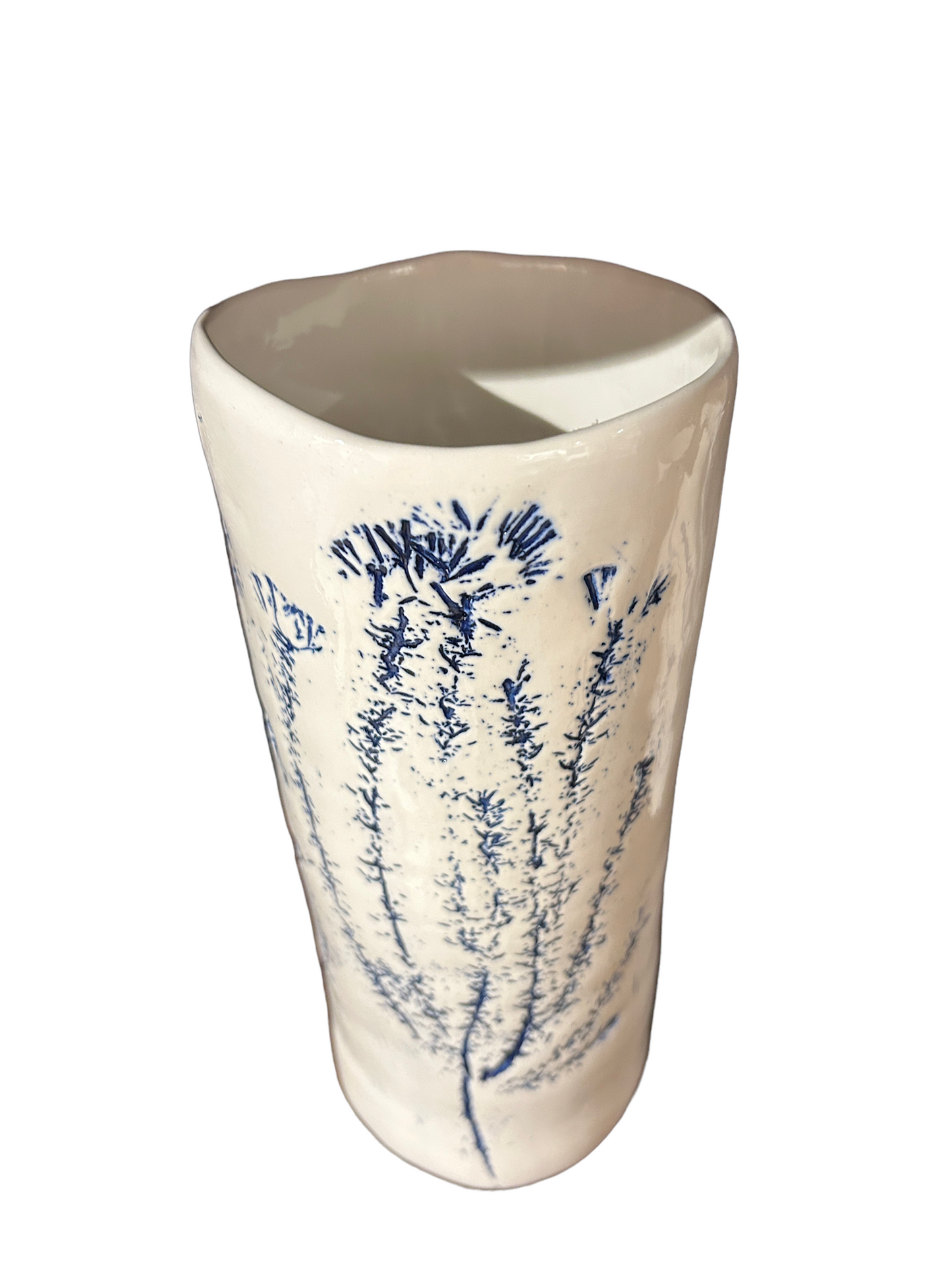 Cobalt Blue Fynbos vase