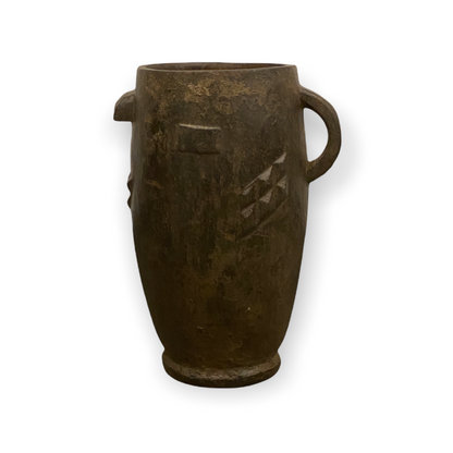 Zulu Milk Jug - hand carved (02)