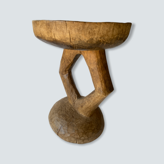 Vintage Tonga Stool - Zimbabwe - L (04)