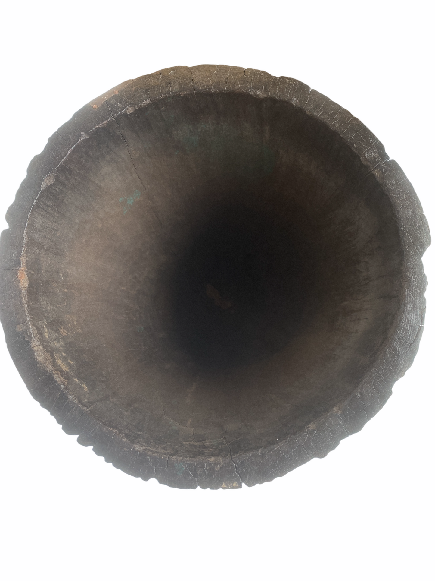 African Grain Stomper Stool/Planter  - Zambia