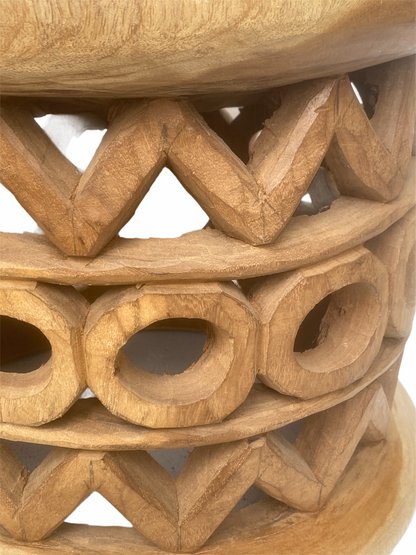 Bamileke Table - 48cm - Natural