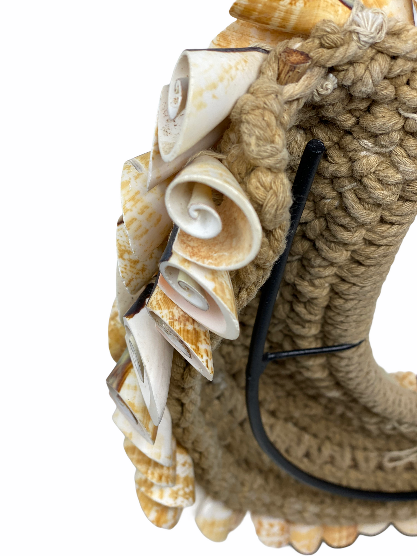 Handmade Curly Shell Necklace