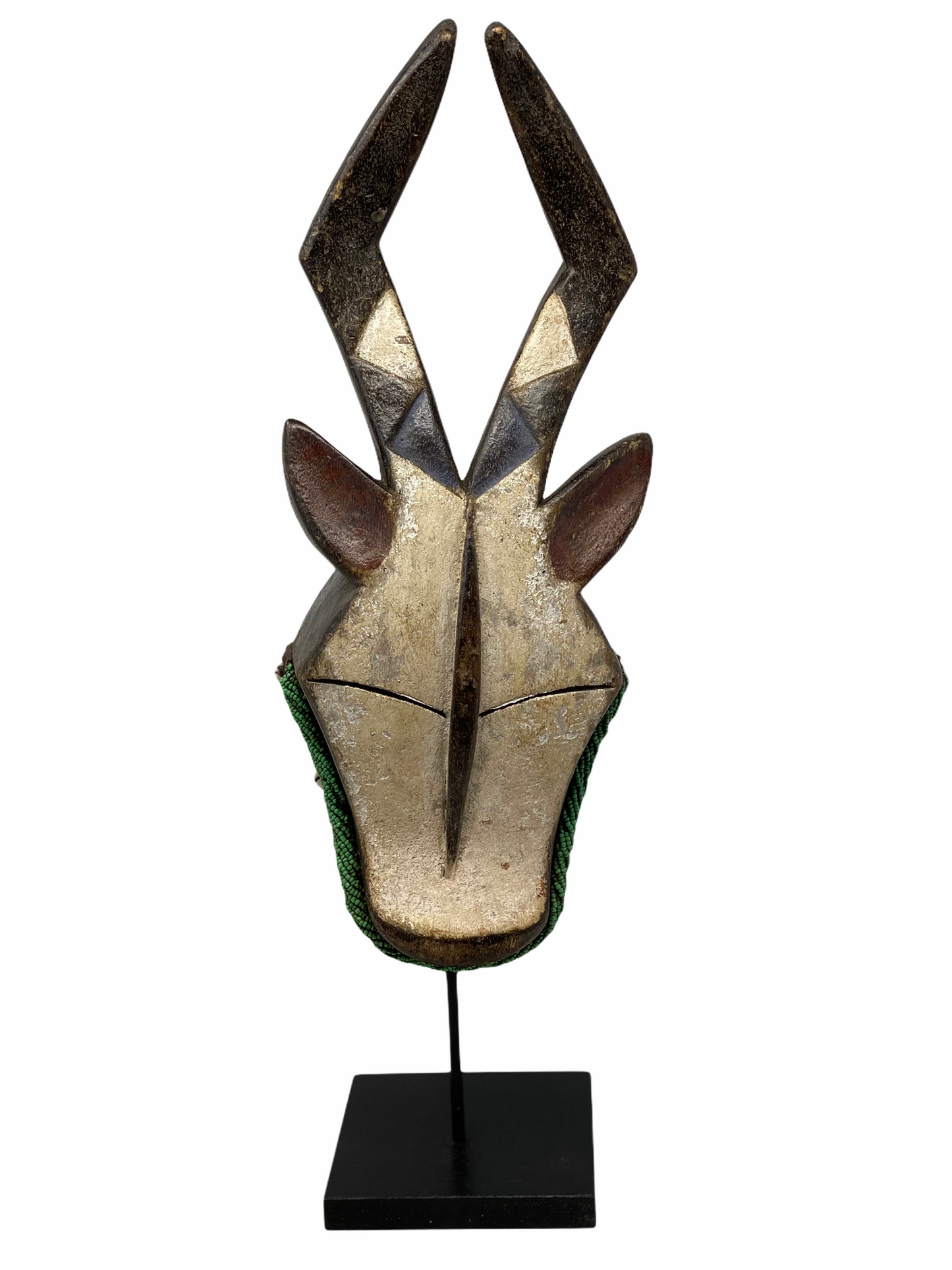 Kwele Antelope mask - Beaded