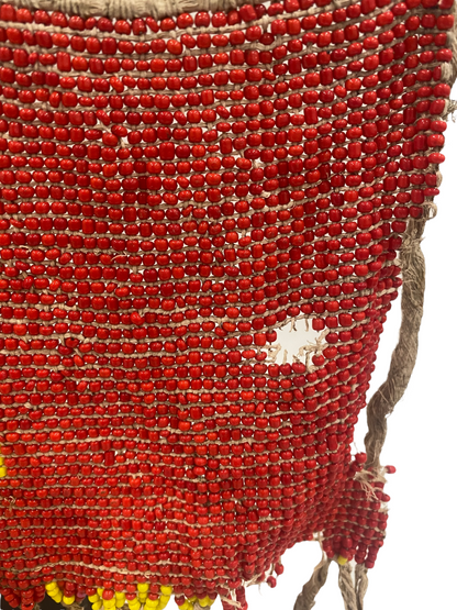 Beaded Chad Skirt - vintage (59.2) Red