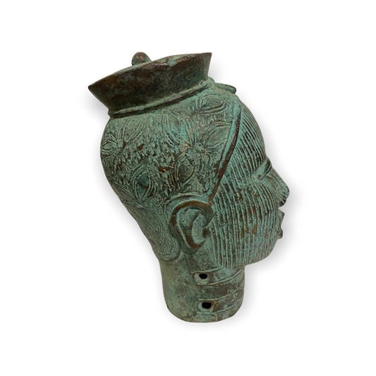 Benin Bronze Head