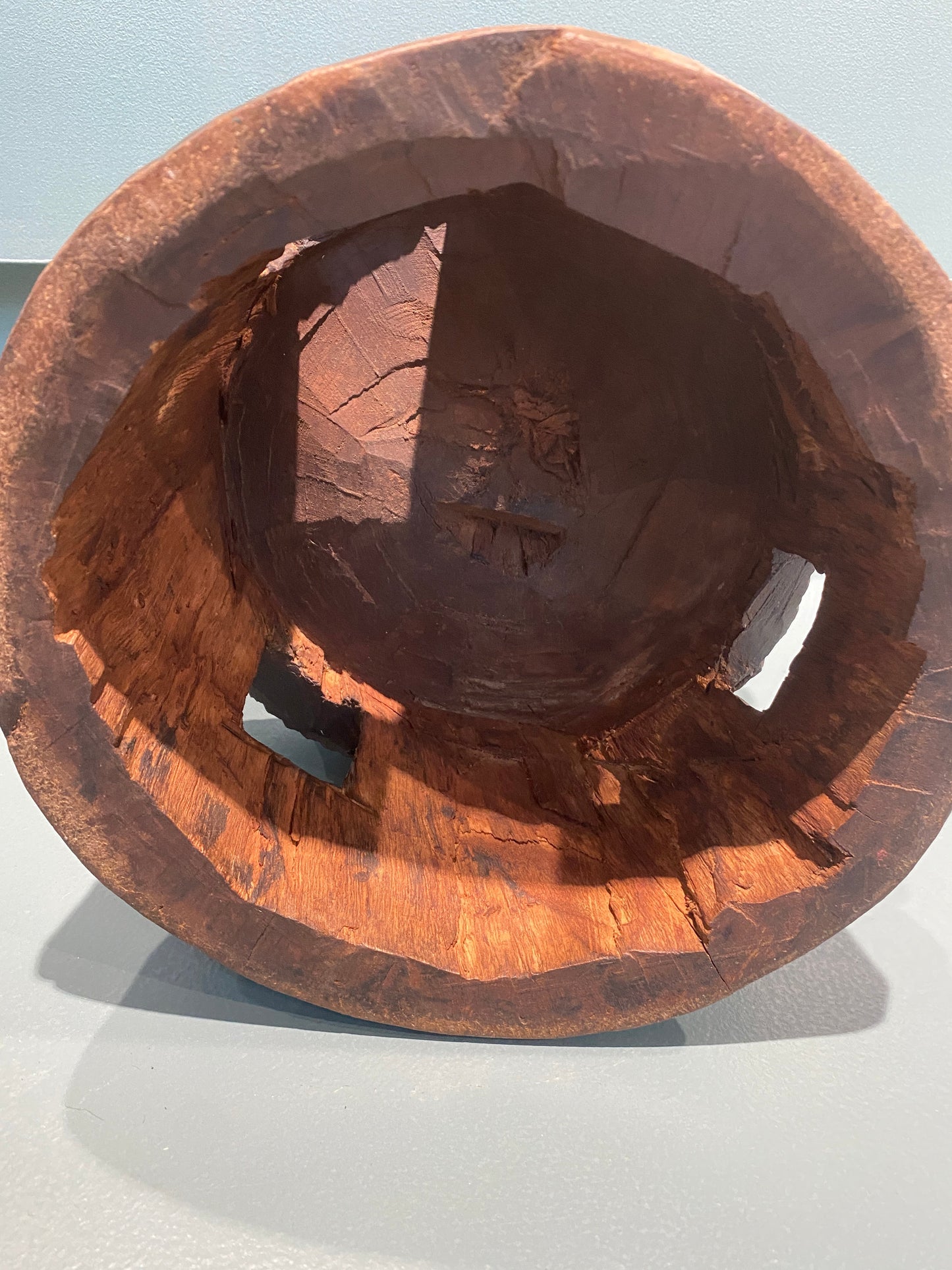 Yoruba hand carved stool - (01)