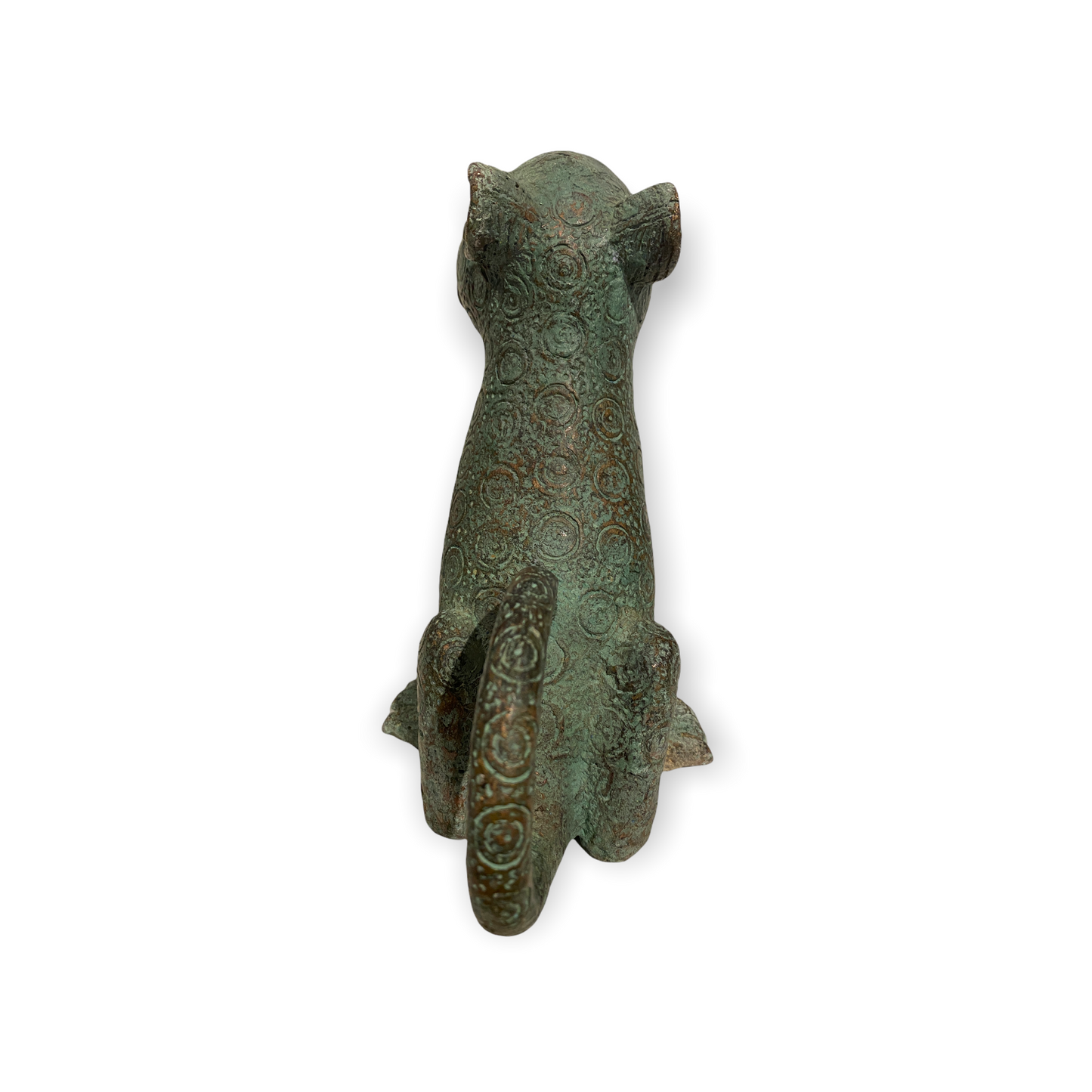 Benin Leopard sculpture - Bronze Large