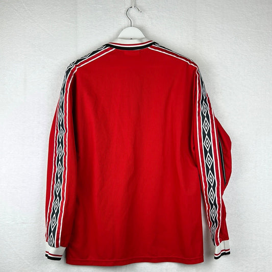 Manchester United 1998/1999 Home Shirt - Medium - Long Sleeve