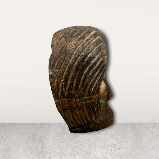 Small African mask on stand