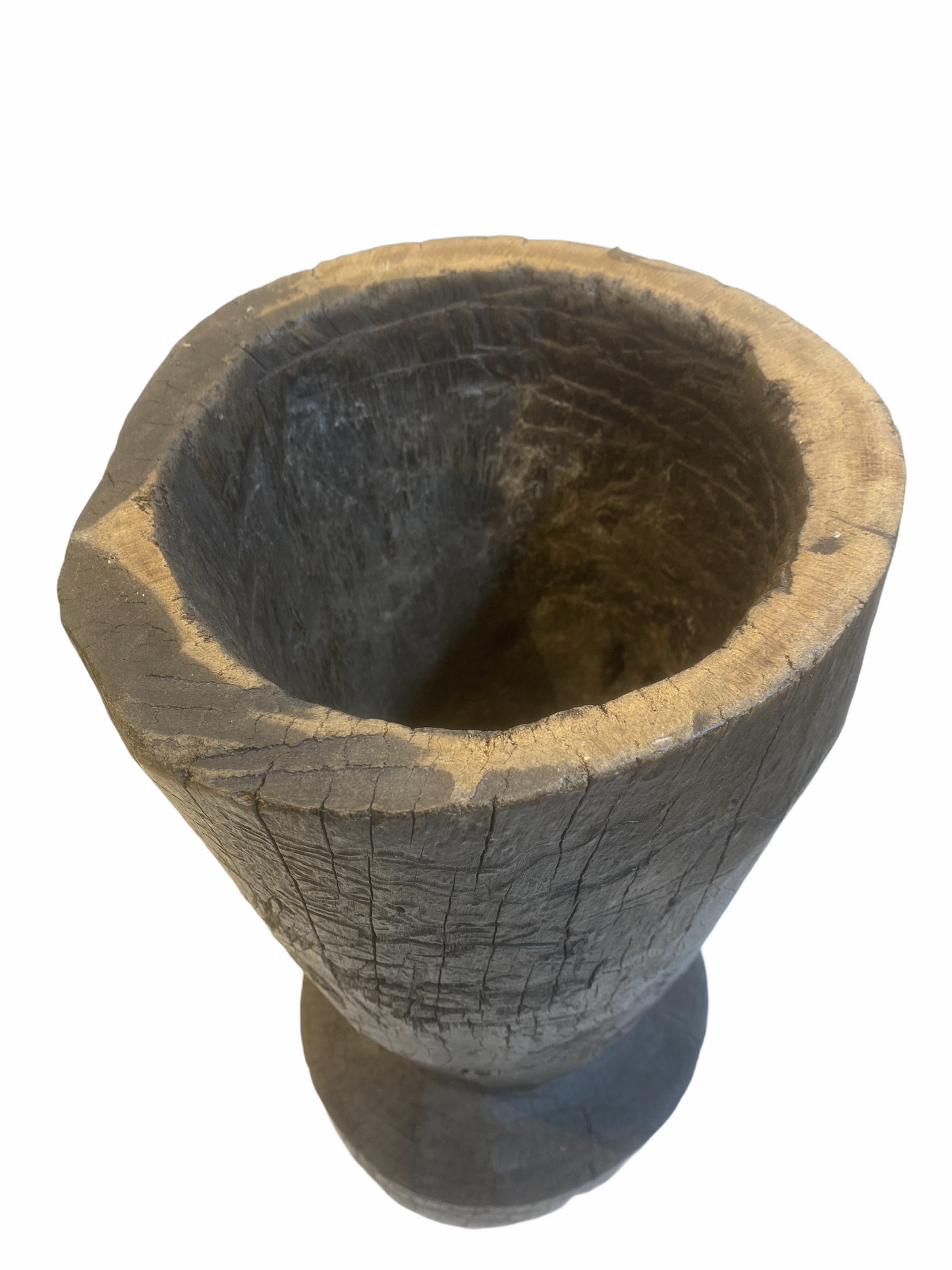 Lozi Grain Stomper Stool/Side Table (1) - Zambia