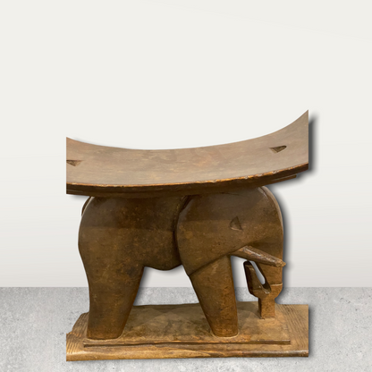 Ashanti Stool - Elephant Medium (09)