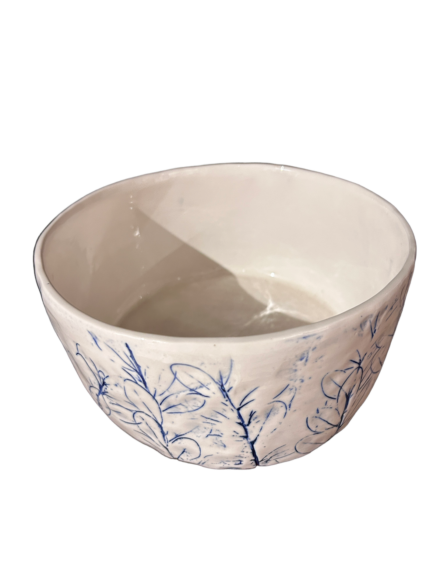 Cobalt Blue Fynbos Salad Bowl