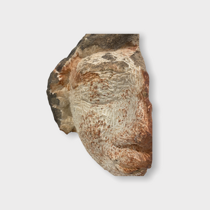 Stone head sculpture by Rizimu Chiwawa Zimbabwe (3115)