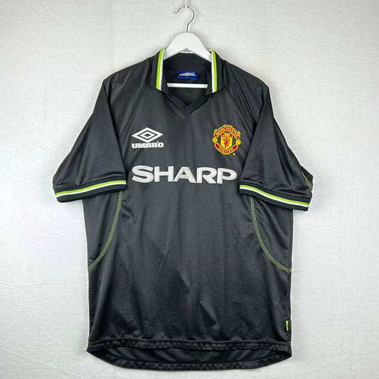 Manchester United 1998-1999 Third Shirt - Large - Very Good
