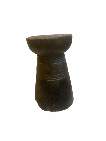 Lozi Grain Stomper Stool/Side Table (4)- Zambia