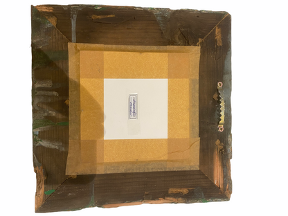 Butterfly in Green Frame