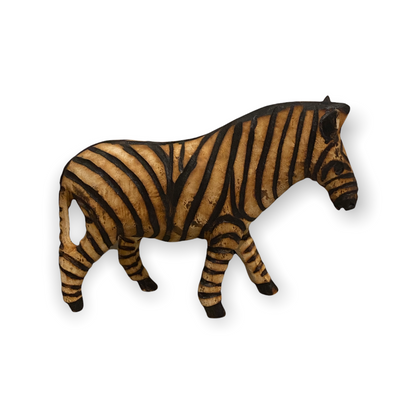 Zebra hand carved - Swaziland