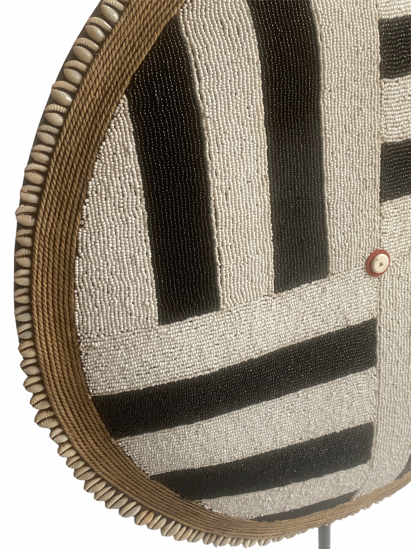 Cameroon Beaded Shield - L - 55cm