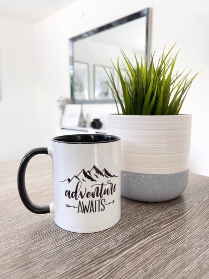 Adventure Awaits Adventure Mug