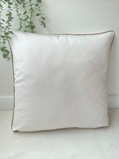 The Couture Cushion - The Outdoor White - Style No. 86