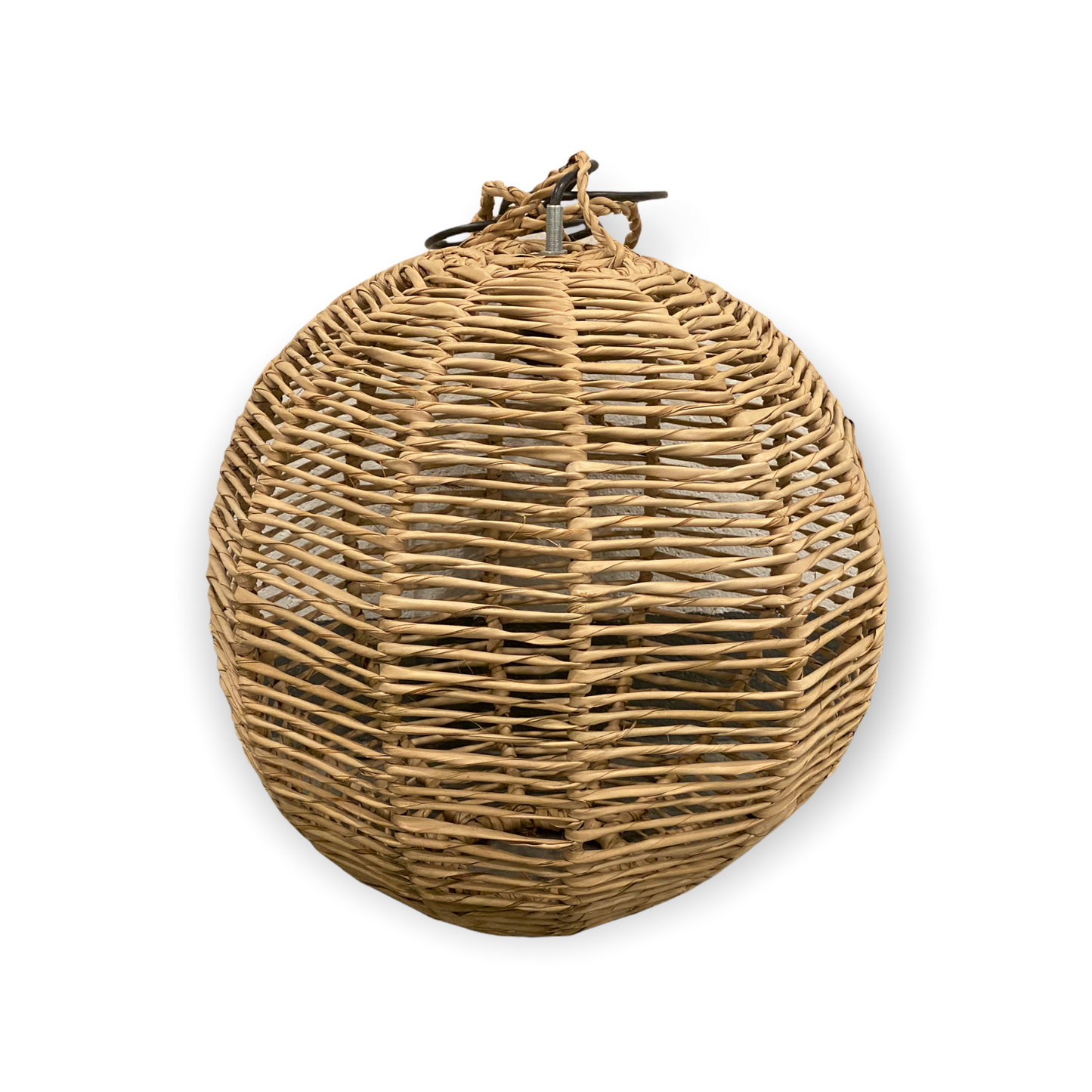 Palm leaf lamp shade- Mozambique handmade (L)