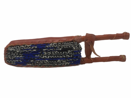 Ghana Fan - Leather fold up