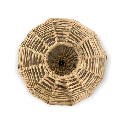 Palm leaf lamp shade- Mozambique handmade (L)