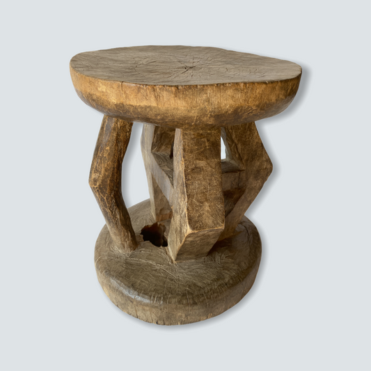 Vintage Tonga Stool - Zimbabwe - L (02)