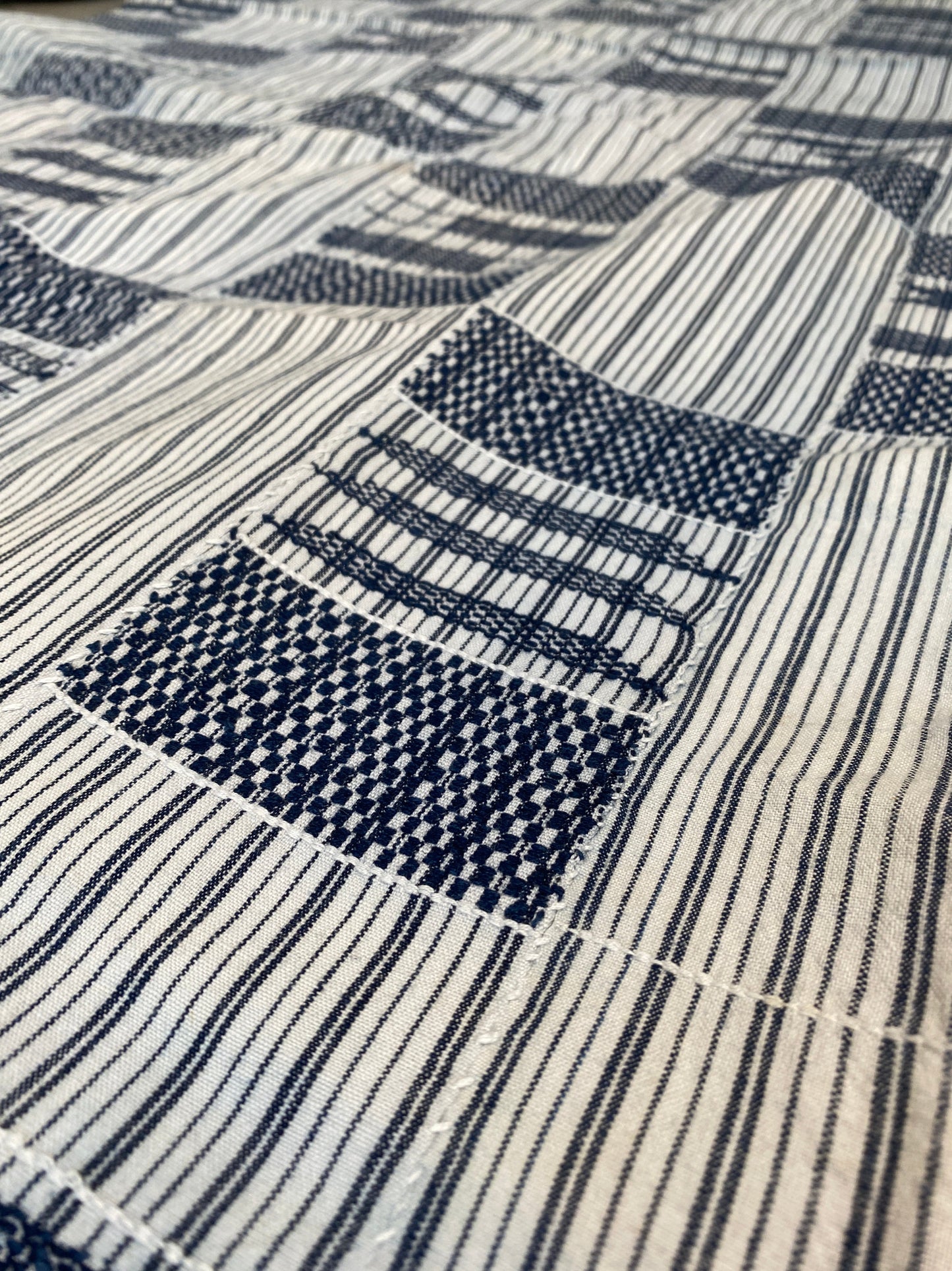 Aso Oke cloth throw - 175x140cm (106.2)