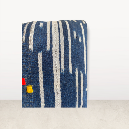 Indigo/Baule Cloth Cushions 50x50cm